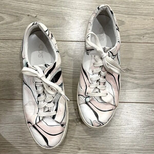 COS Pink Abstract Patterned Sneakers